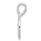 Sterling Silver 925 Sand Dollar Charm with Polished Anti-Tarnish Finish