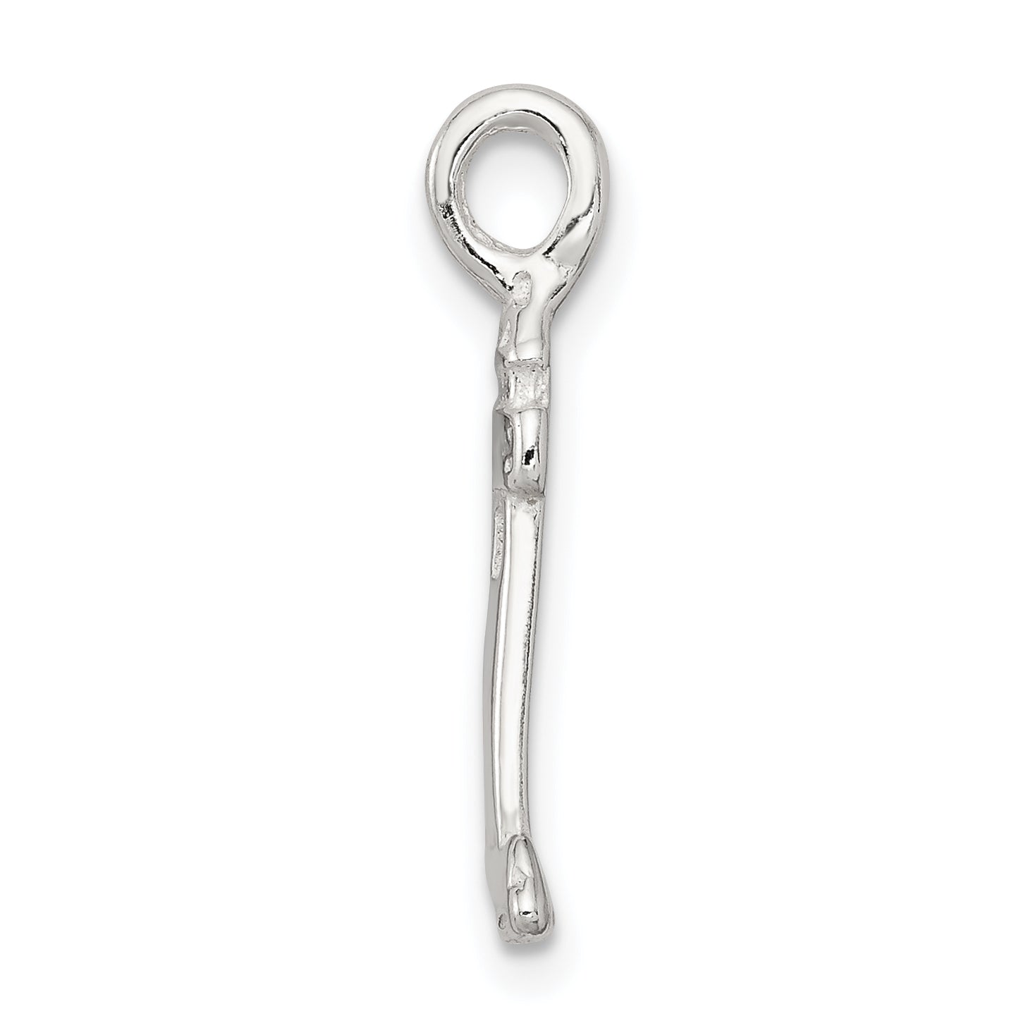 Sterling Silver 925 Lighthouse Charm with Polished Anti-Tarnish Finish