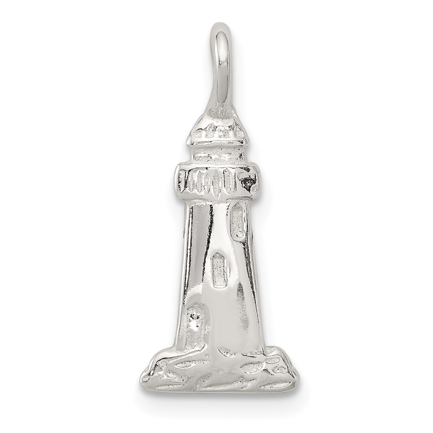 Sterling Silver Lighthouse Charm Main image