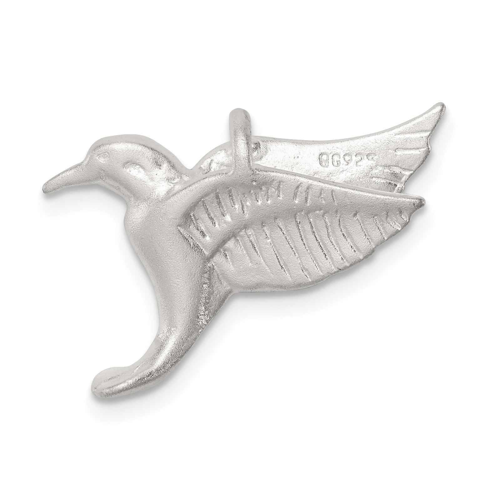 Sophia Jewelers 925 Sterling Silver Hummingbird Charm | Solid and Casted Design