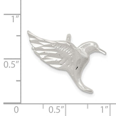 Sophia Jewelers 925 Sterling Silver Hummingbird Charm | Solid and Casted Design