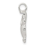 Sterling Silver 925 Graduation Owl Charm with Anti-Tarnish Finish