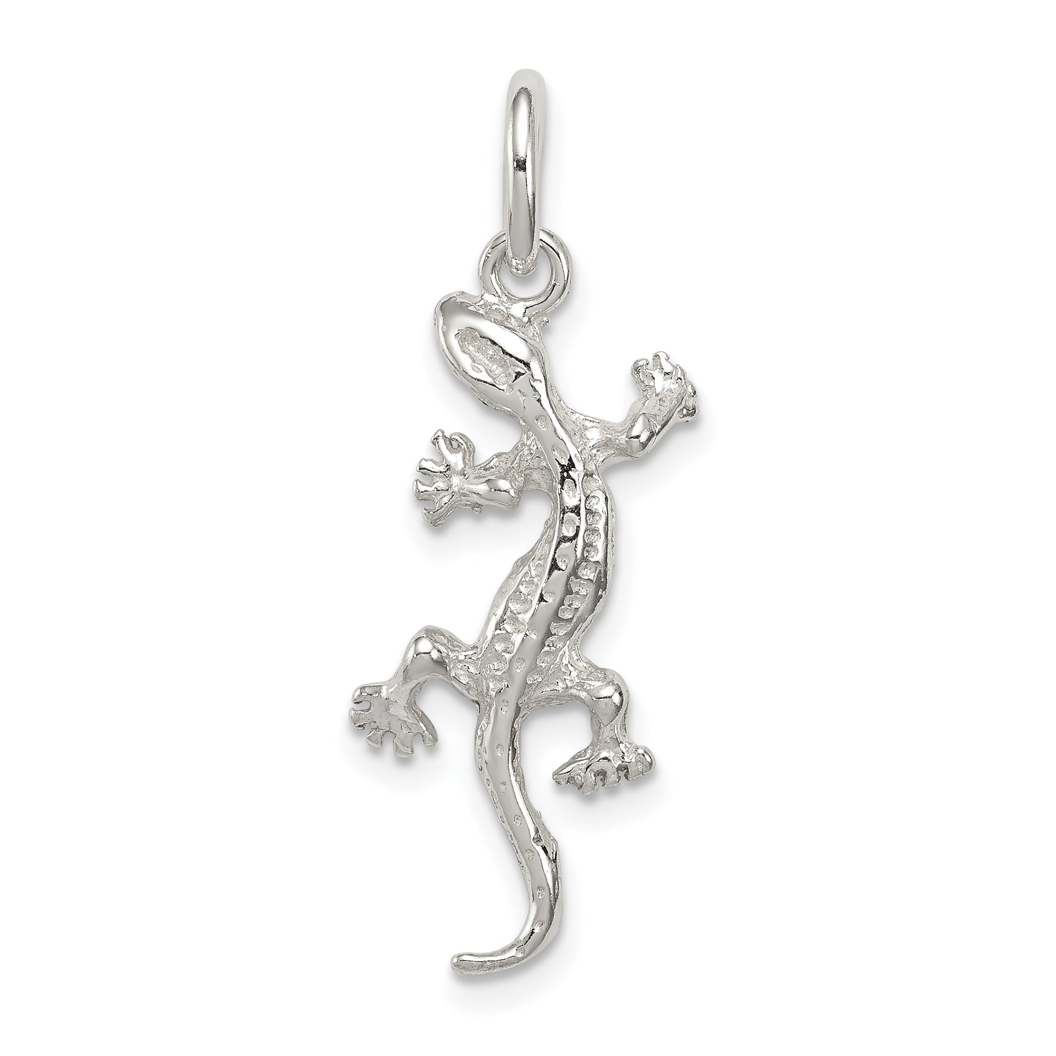 Sterling Silver Lizard Charm Main image
