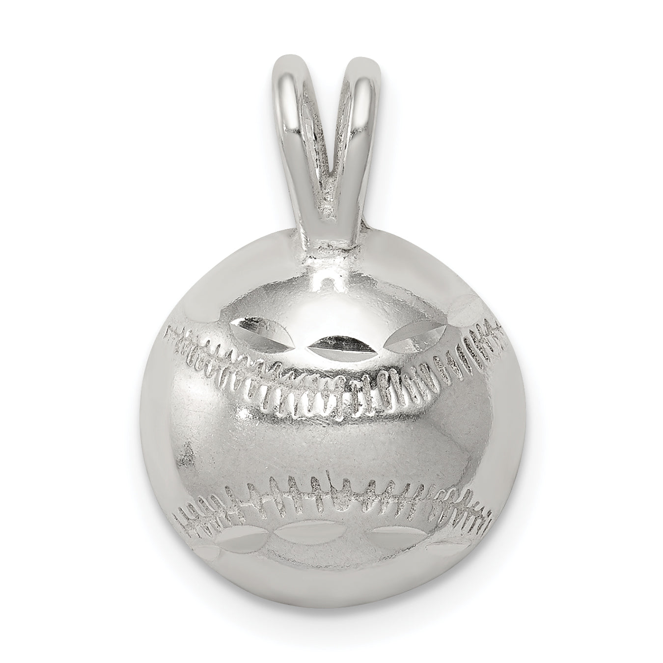 Sterling Silver Baseball Charm Main image
