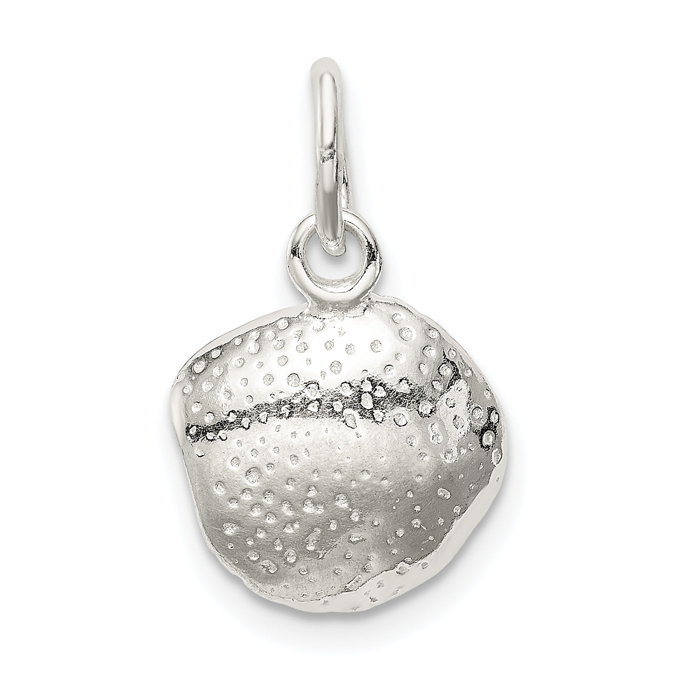 Sterling Silver 925 Baseball Glove Charm with Polished Finish and Anti-Tarnish Coating