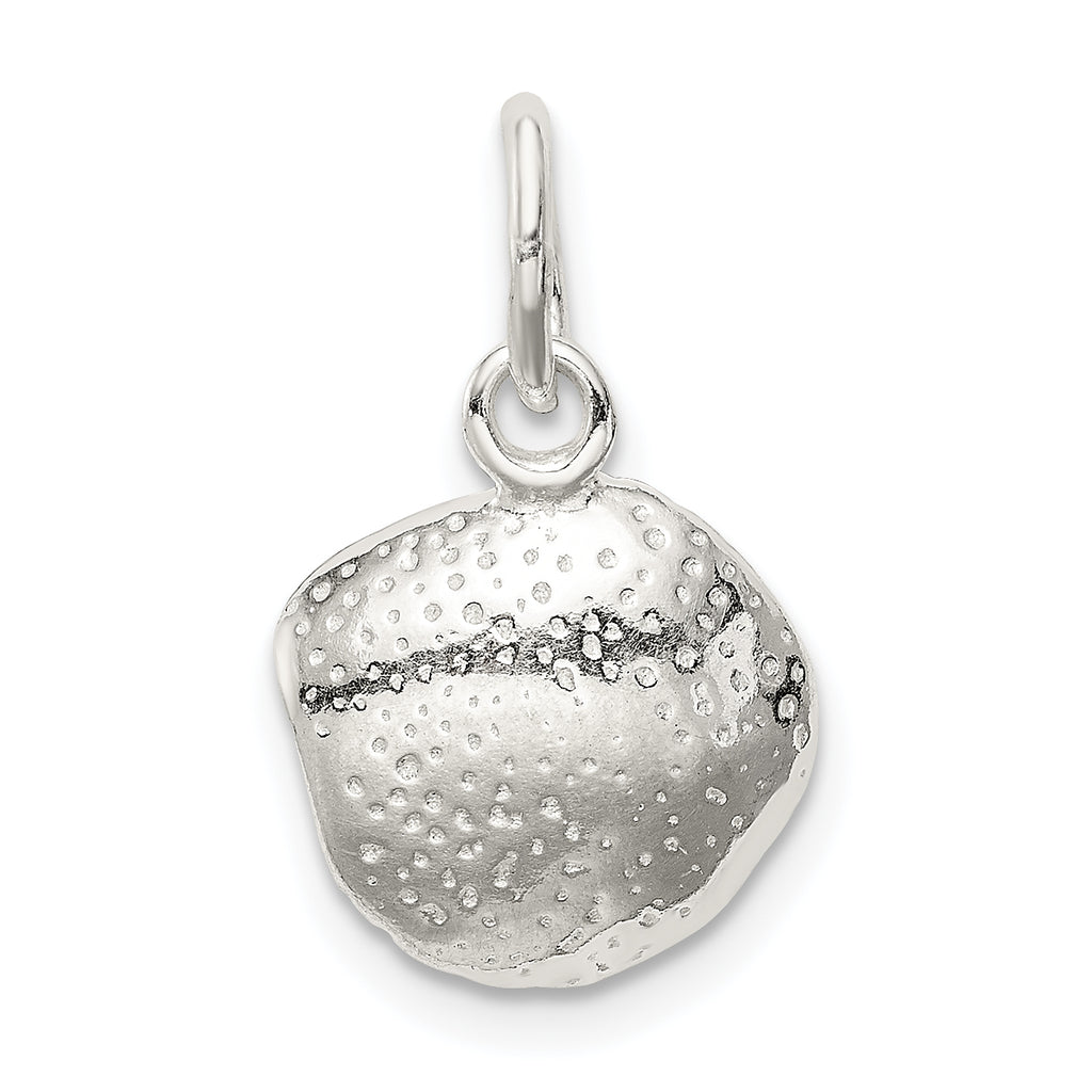 Sterling Silver 925 Baseball Glove Charm with Polished Finish and Anti-Tarnish Coating