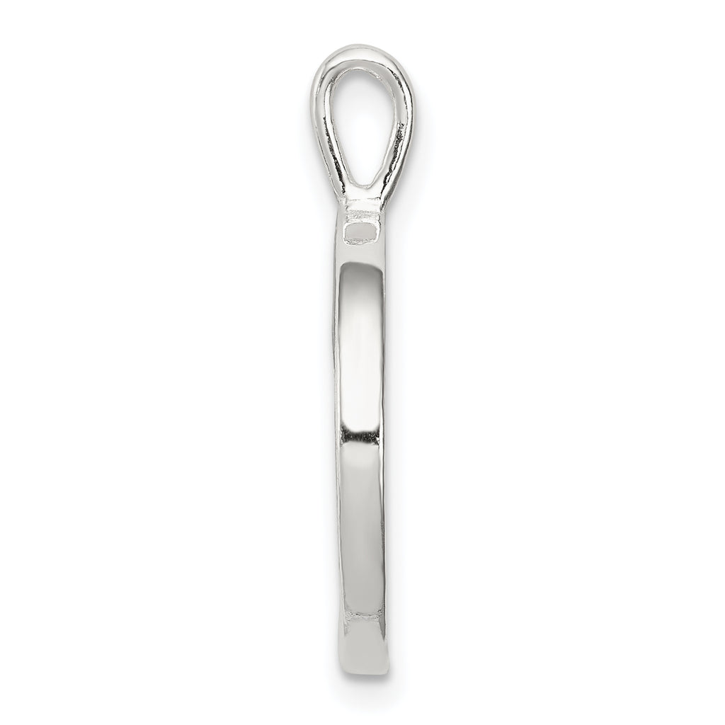 Sterling Silver 925 Gymnastics Charm with Polished Finish and Anti-Tarnish Coating