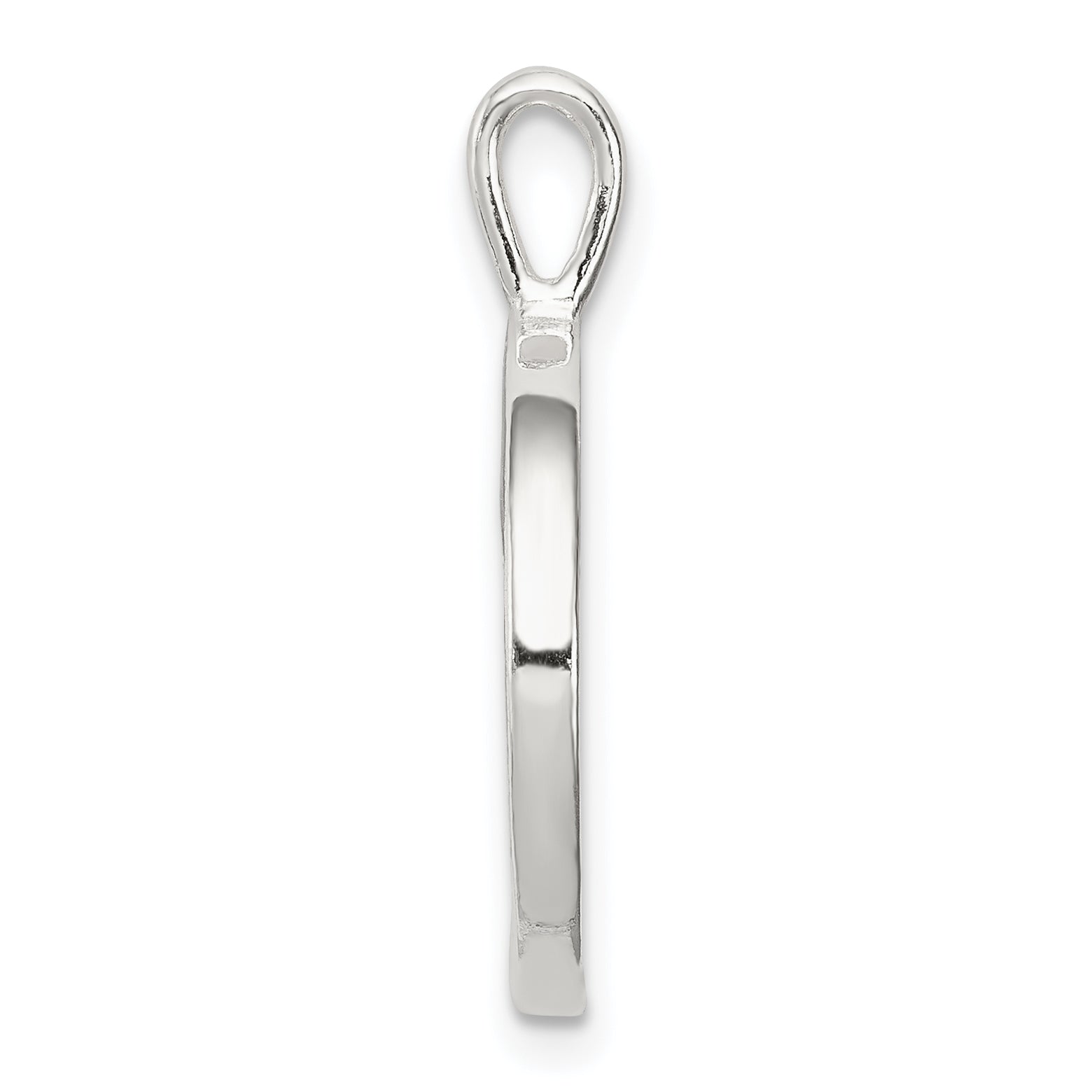 Sterling Silver 925 Gymnastics Charm with Polished Finish and Anti-Tarnish Coating