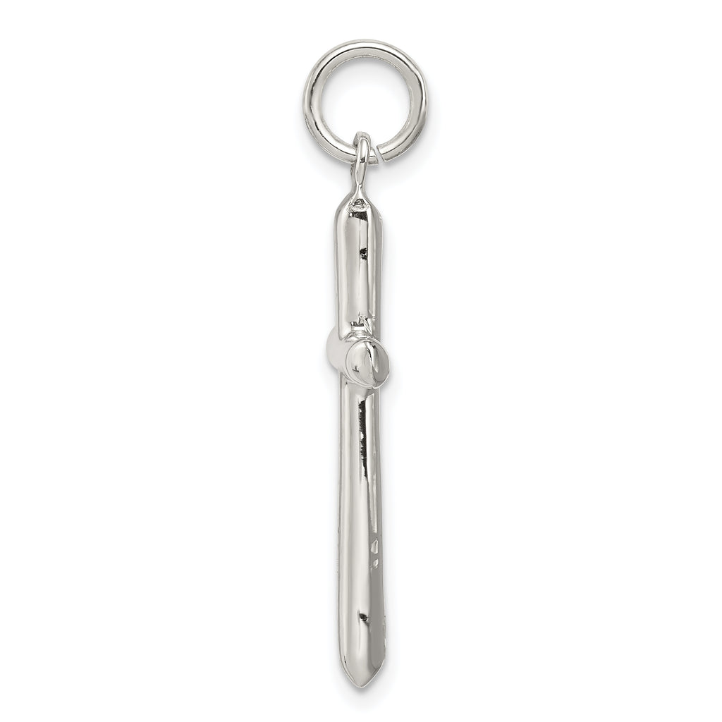 Cross Charm in Sterling Silver