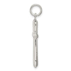 Cross Charm in Sterling Silver