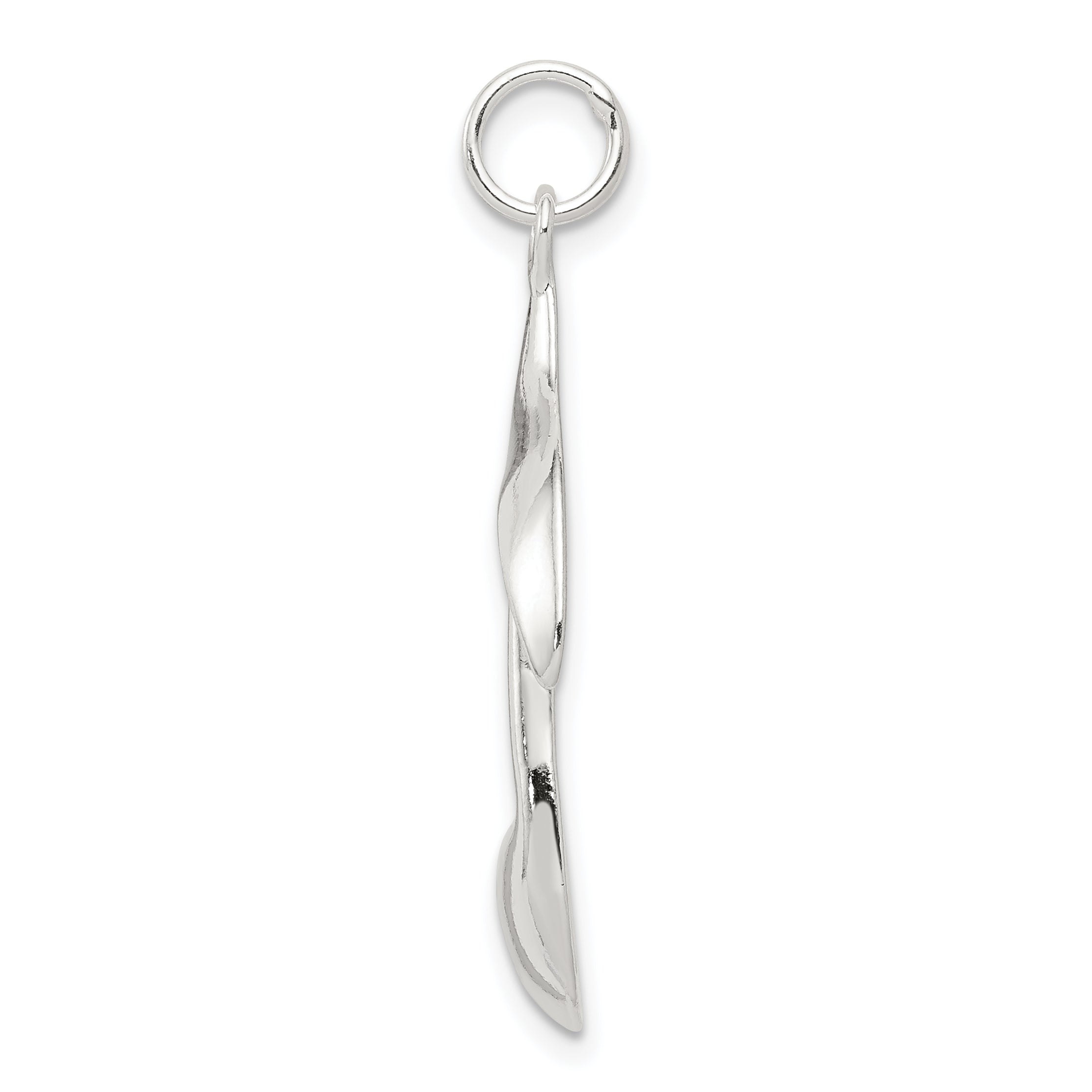 Sterling Silver 925 Music Note Charm with Polished Anti-Tarnish Finish Secondary image