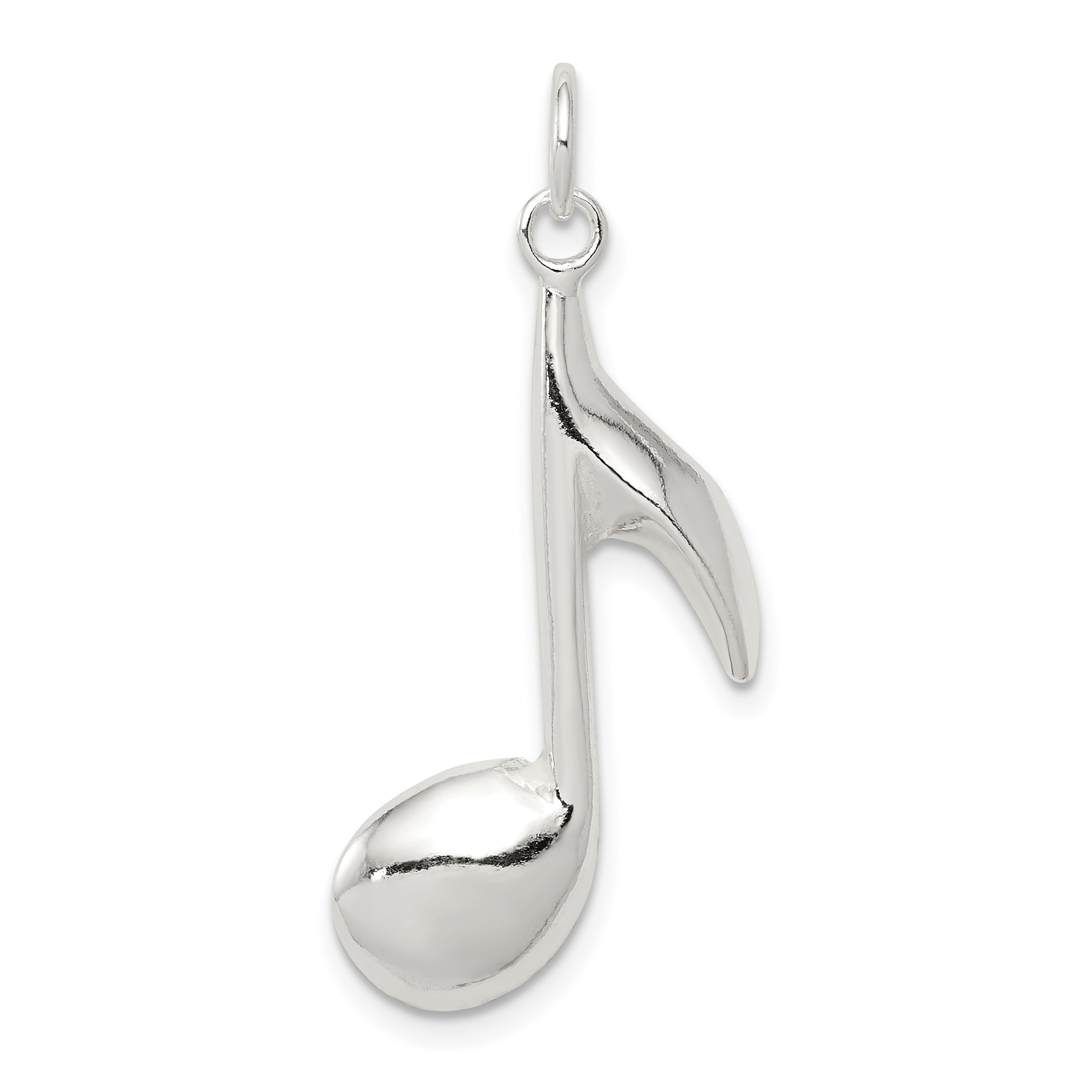 Sterling Silver Music Note Charm Main image