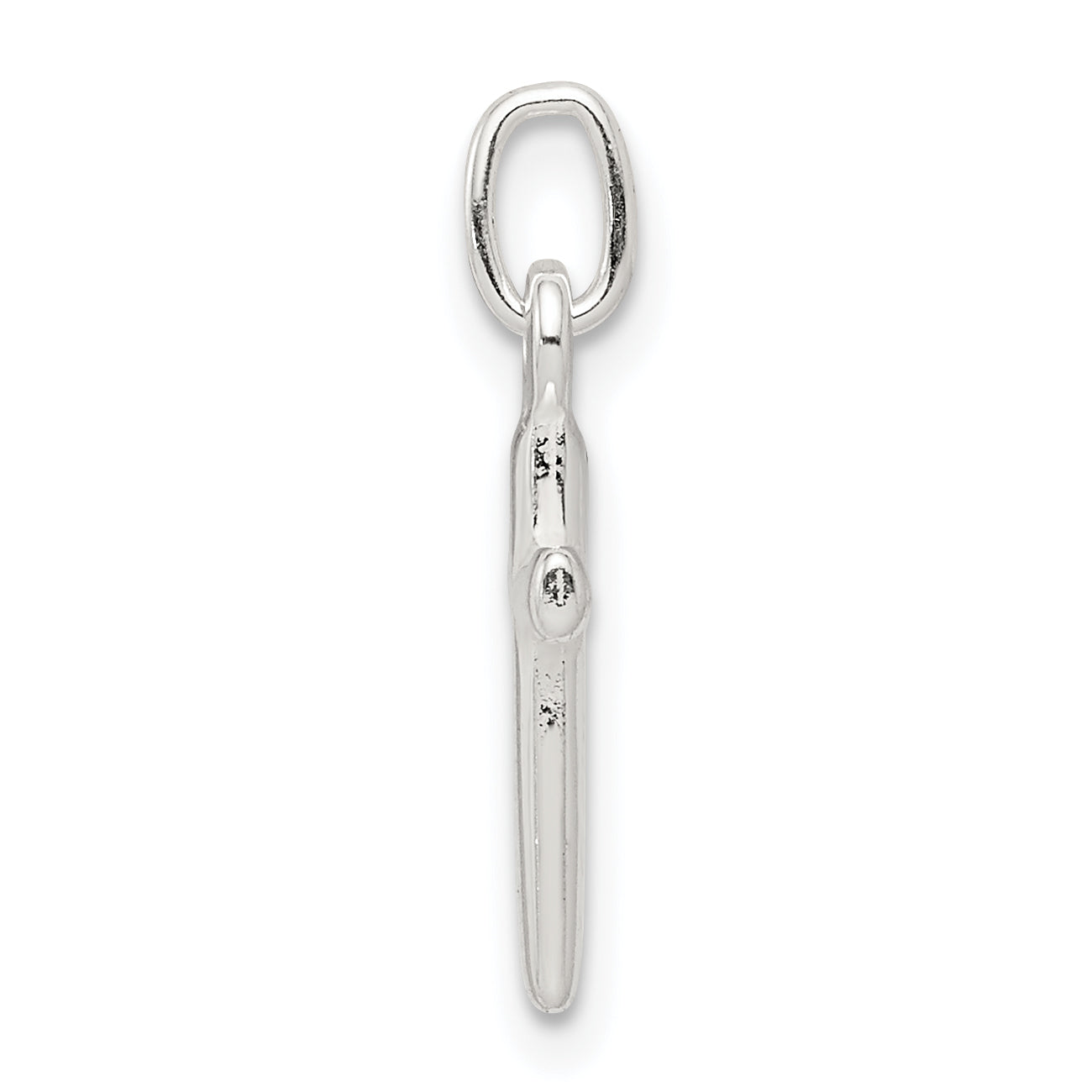 Children's Cross Charm in Sterling Silver