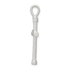 Sterling Silver 925 Cross Pendant with Polished Finish and Anti-Tarnish Coating