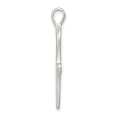 Sterling Silver 925 Ankh Cross Pendant with Polished Anti-Tarnish Finish