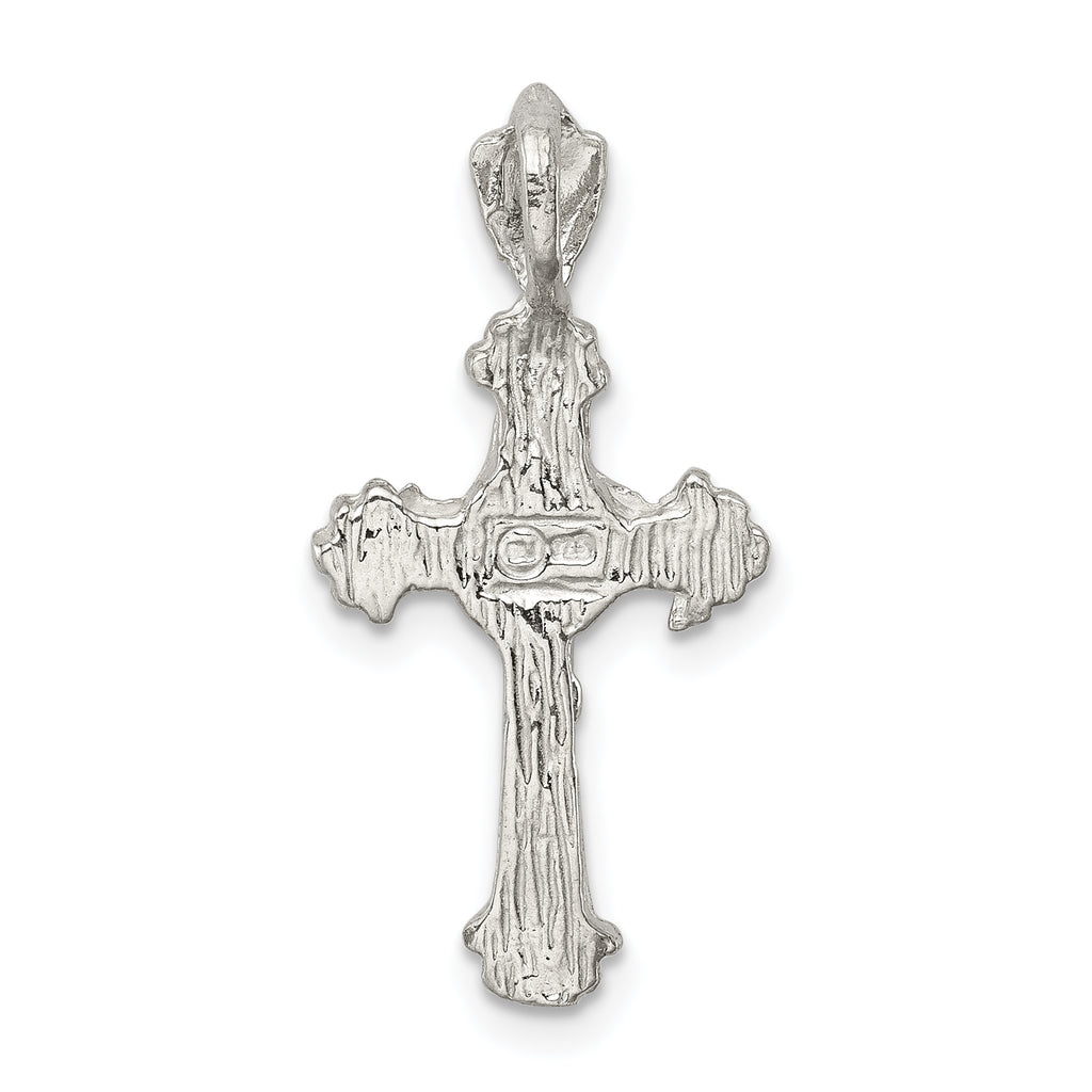 INRI Crucifix Pendant in Sterling Silver