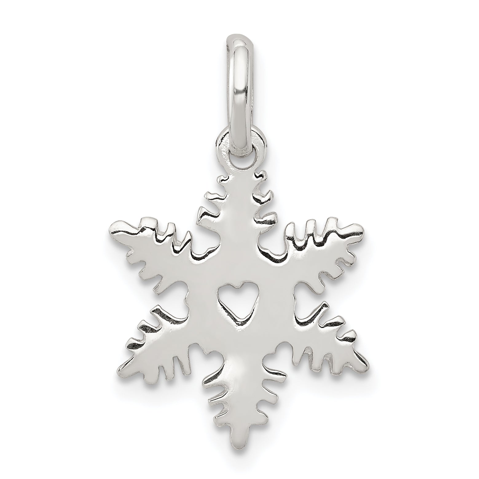 Sterling Silver Snowflake Charm Main image