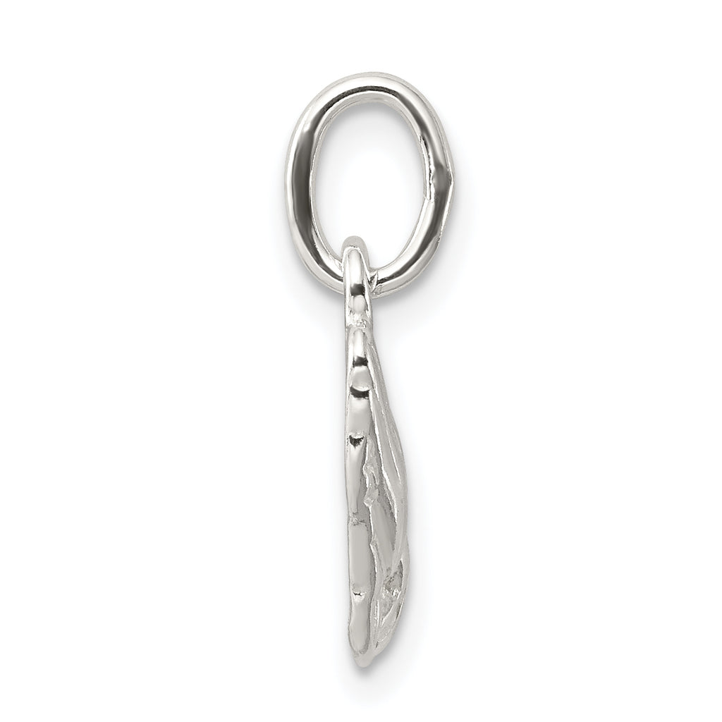 Sterling Silver 925 Praying Hands Charm with Polished Anti-Tarnish Finish