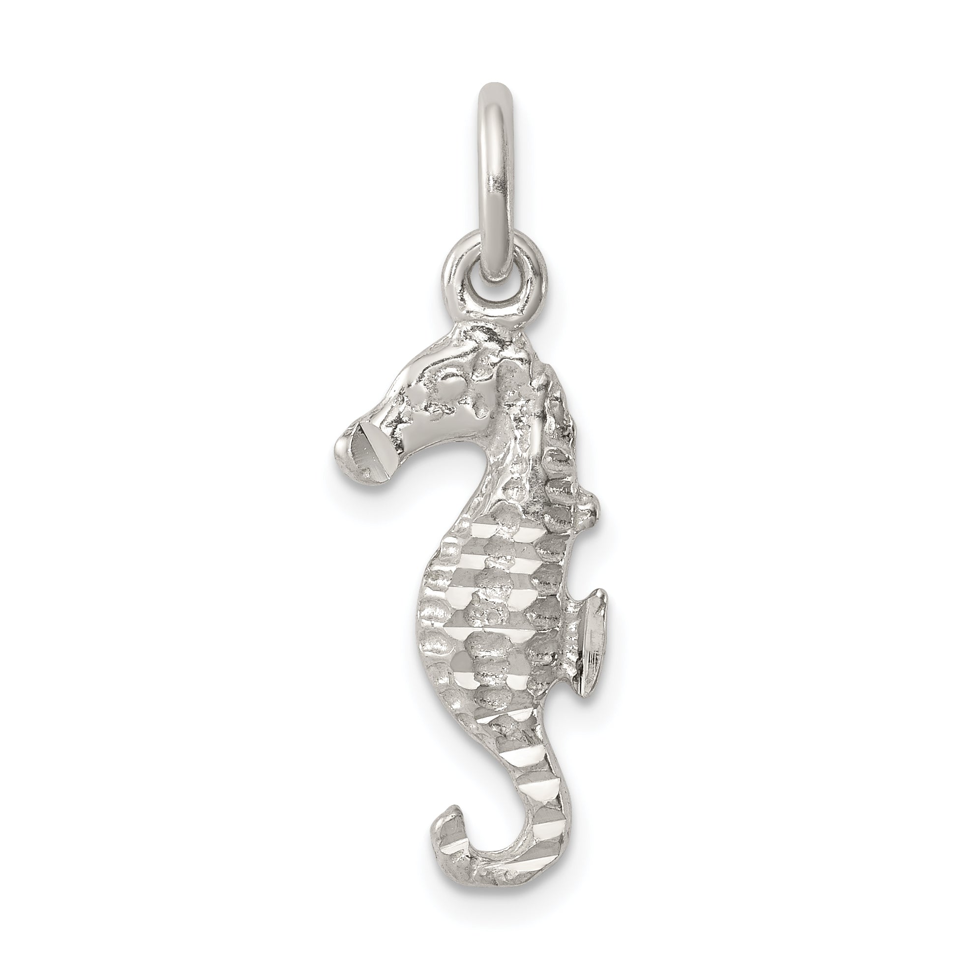 Sterling Silver Seahorse Charm Main image