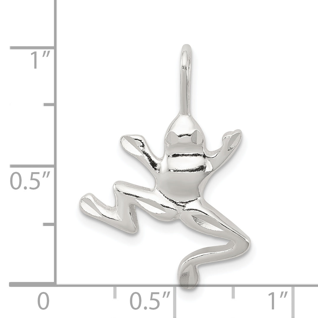 Sterling Silver Frog Charm