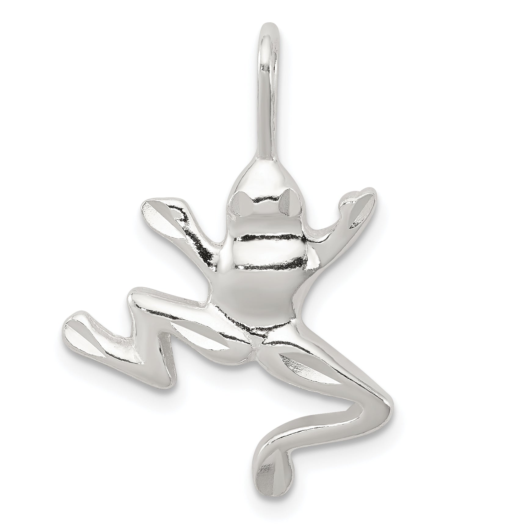 Sterling Silver Frog Charm Main image