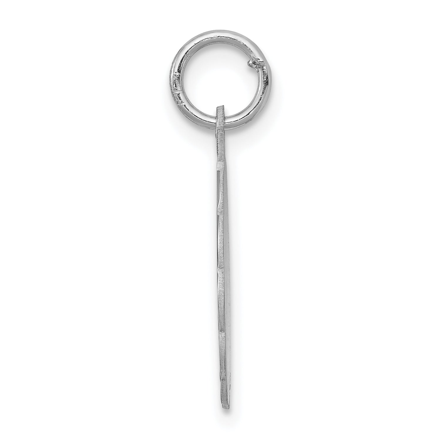 Sterling Silver Rhodium-Plated Special Mom Charm  Polished 925 Pendant Secondary image