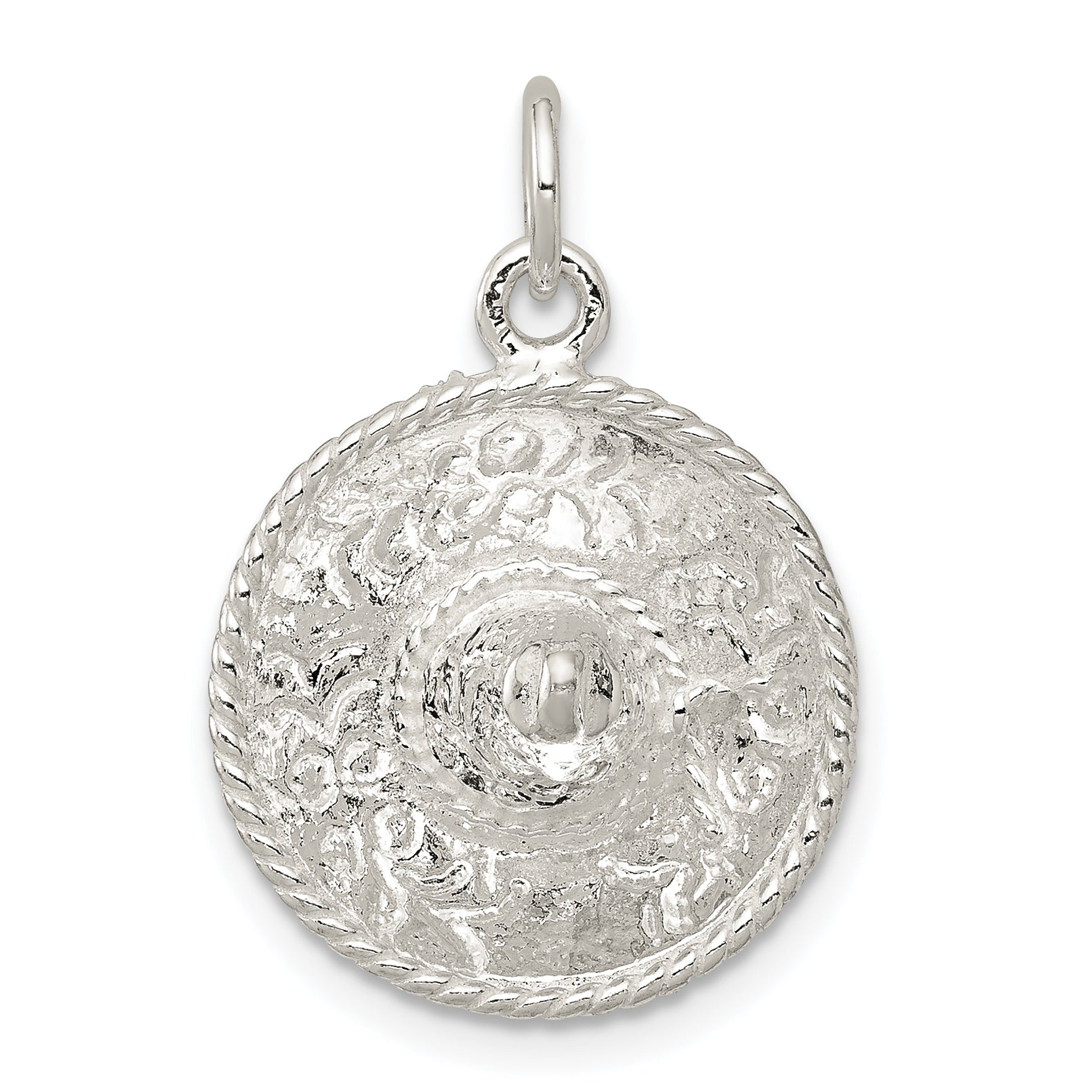 Sterling Silver Sombrero Charm Main image