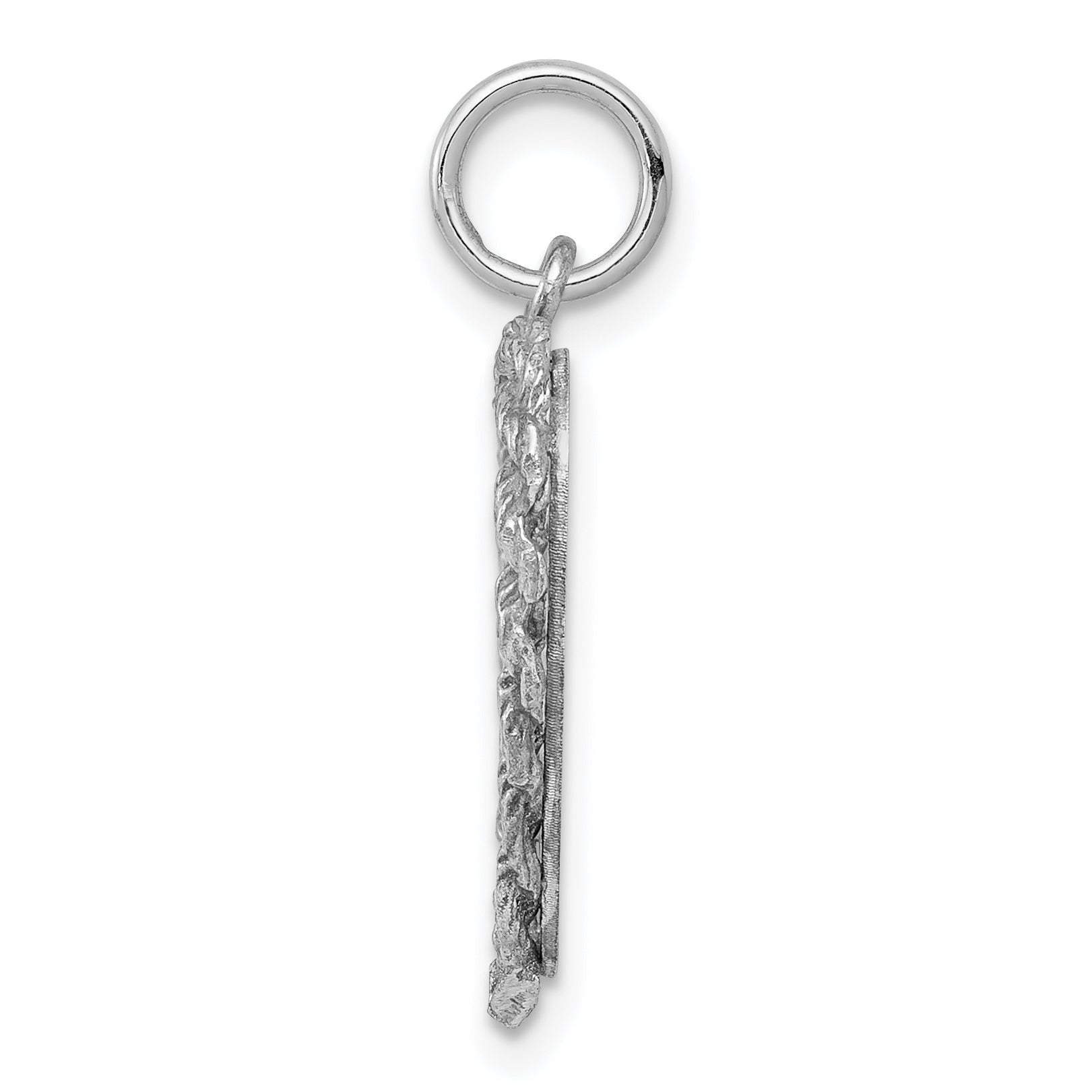 Sterling Silver 925 Graduation Cap & Diploma Charm with Rhodium Plating  Elegant Gift Ready