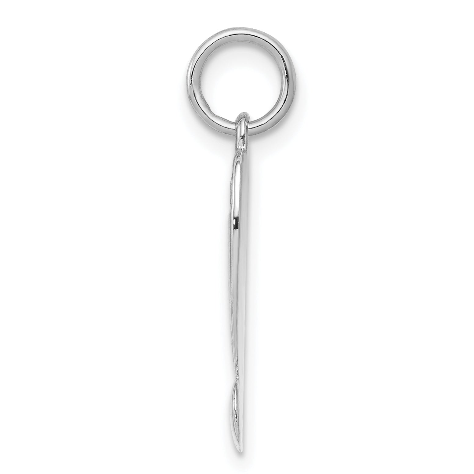 Sterling Silver 925 Diploma Charm with Rhodium Plating Elegant Graduation Gift Secondary image
