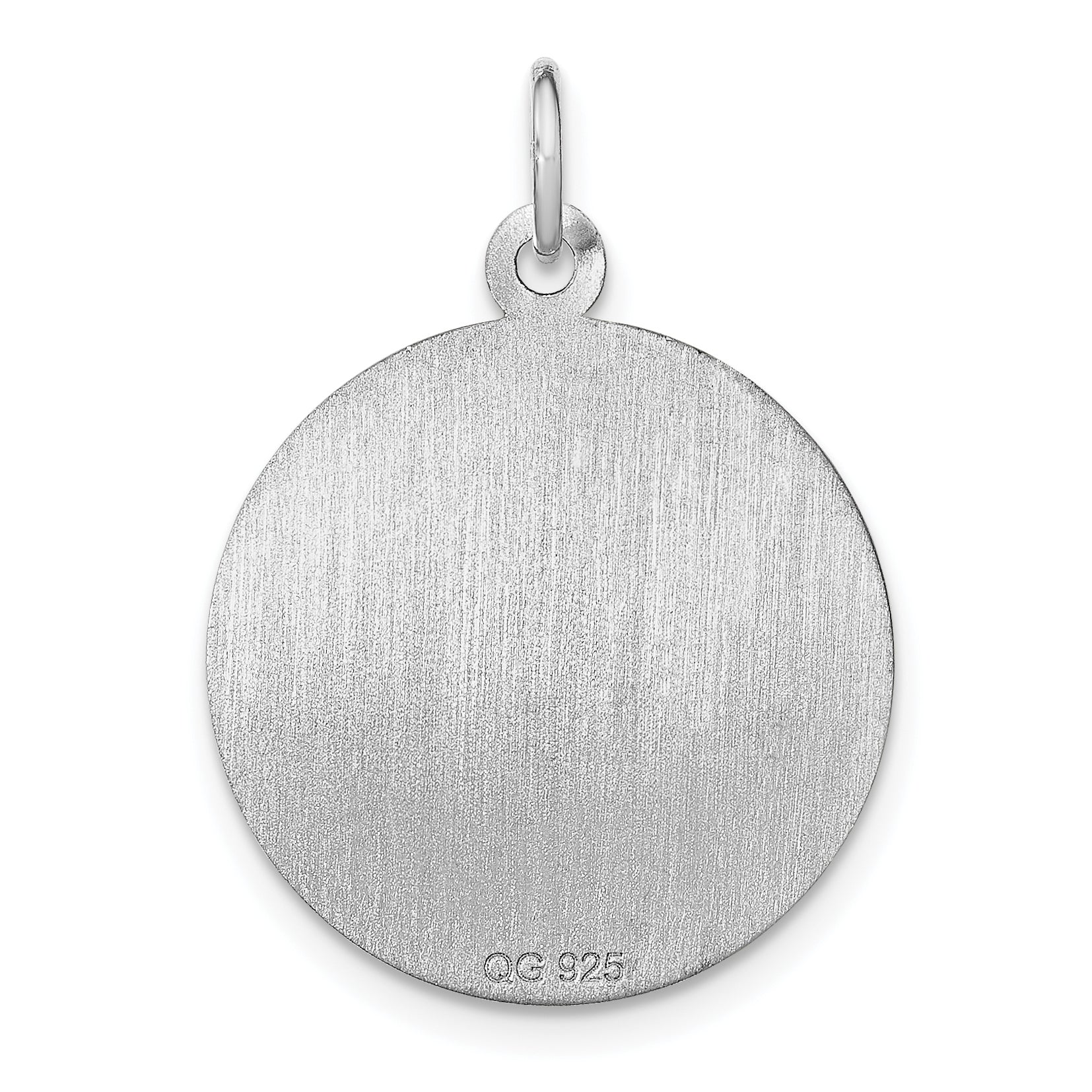 Sterling Silver 925 Graduation Day Charm with Rhodium-Plated Finish Elegant Keepsake