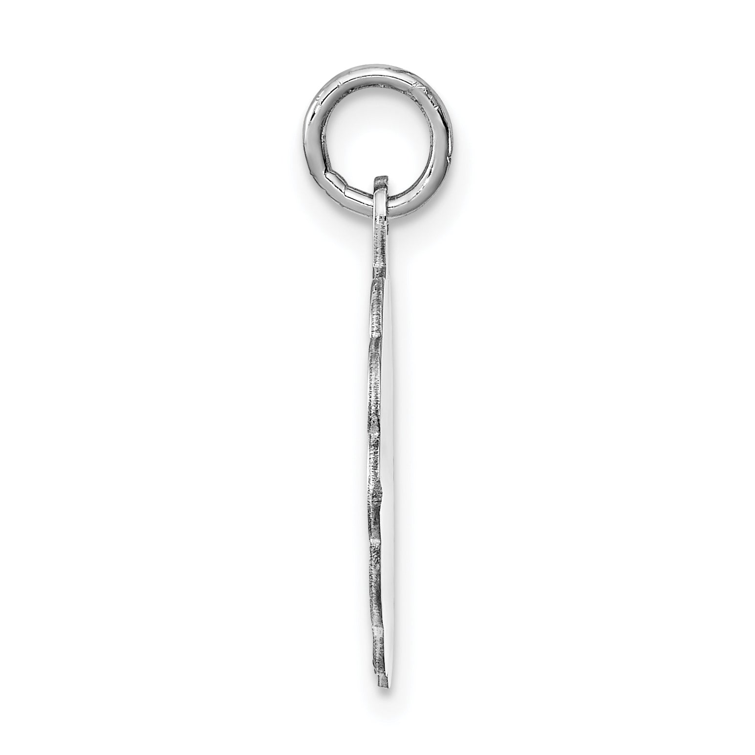 Sterling Silver 925 Rhodium-Plated It's a Boy Charm with Polished Finish Secondary image