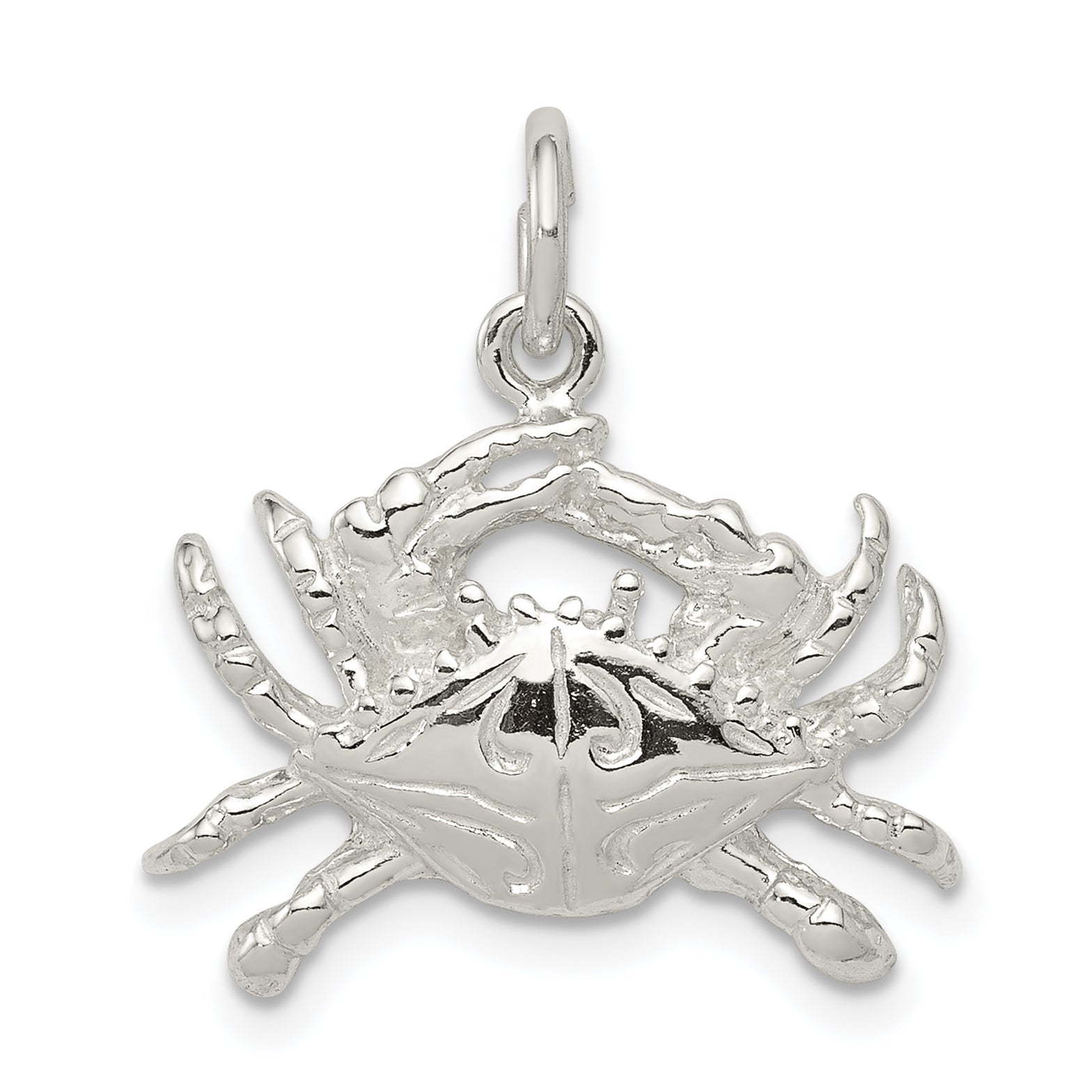 Sterling Silver Crab Charm Main image