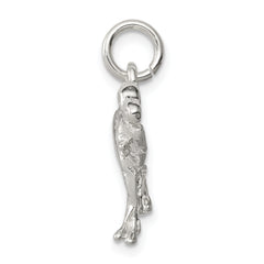 Sterling Silver 925 T-Rex Charm, Polished & Anti-Tarnish, Men's Solid Pendant