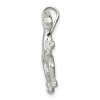 Sterling Silver T-Rex Pendant with Polished Anti-Tarnish Finish for Men