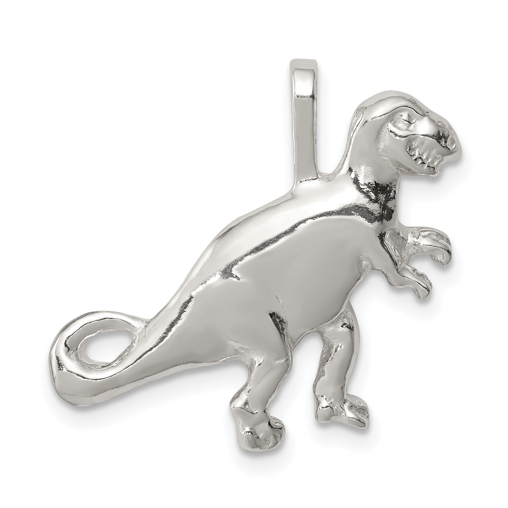 Sterling Silver T-Rex Pendant Main image