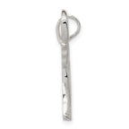 Sterling Silver 925 Elephant Charm with Polished Anti-Tarnish Finish