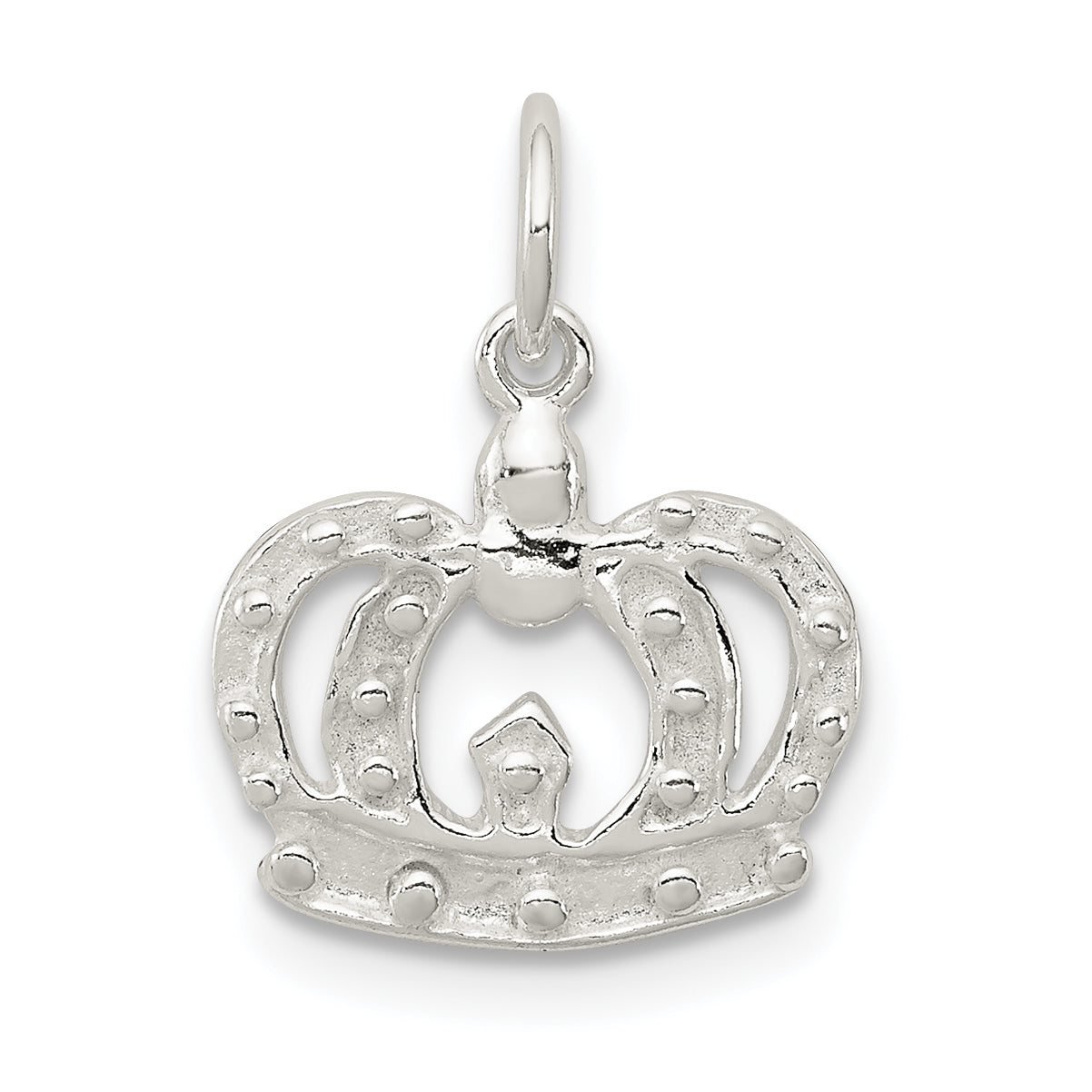 Sterling Silver Crown Charm Main image