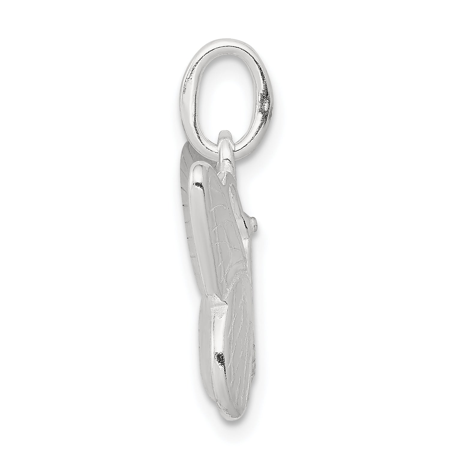 Sterling Silver 925 Butterfly Charm with Anti-Tarnish Finish  Elegant and Solid Design Secondary image