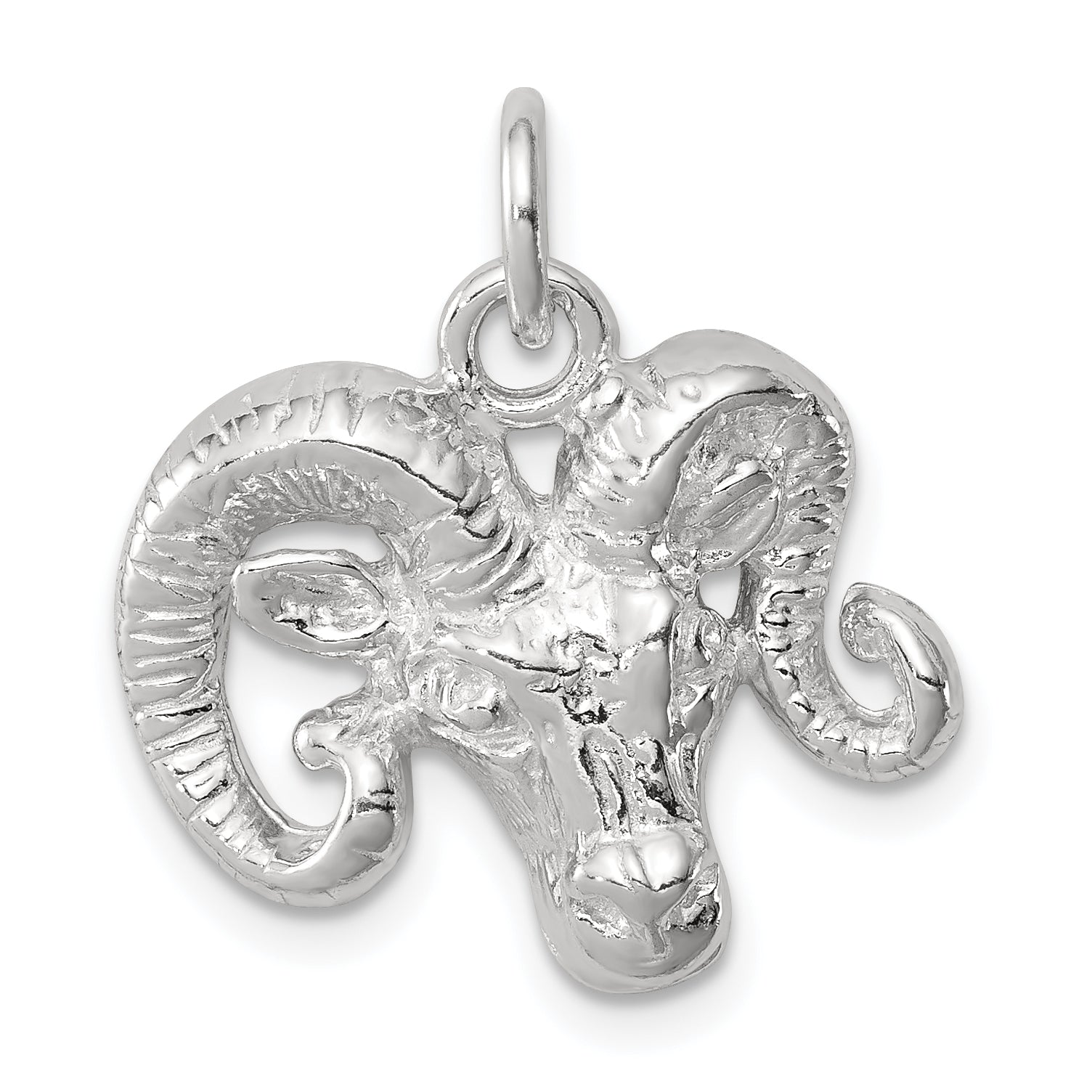 Sterling Silver Ram Charm Main image