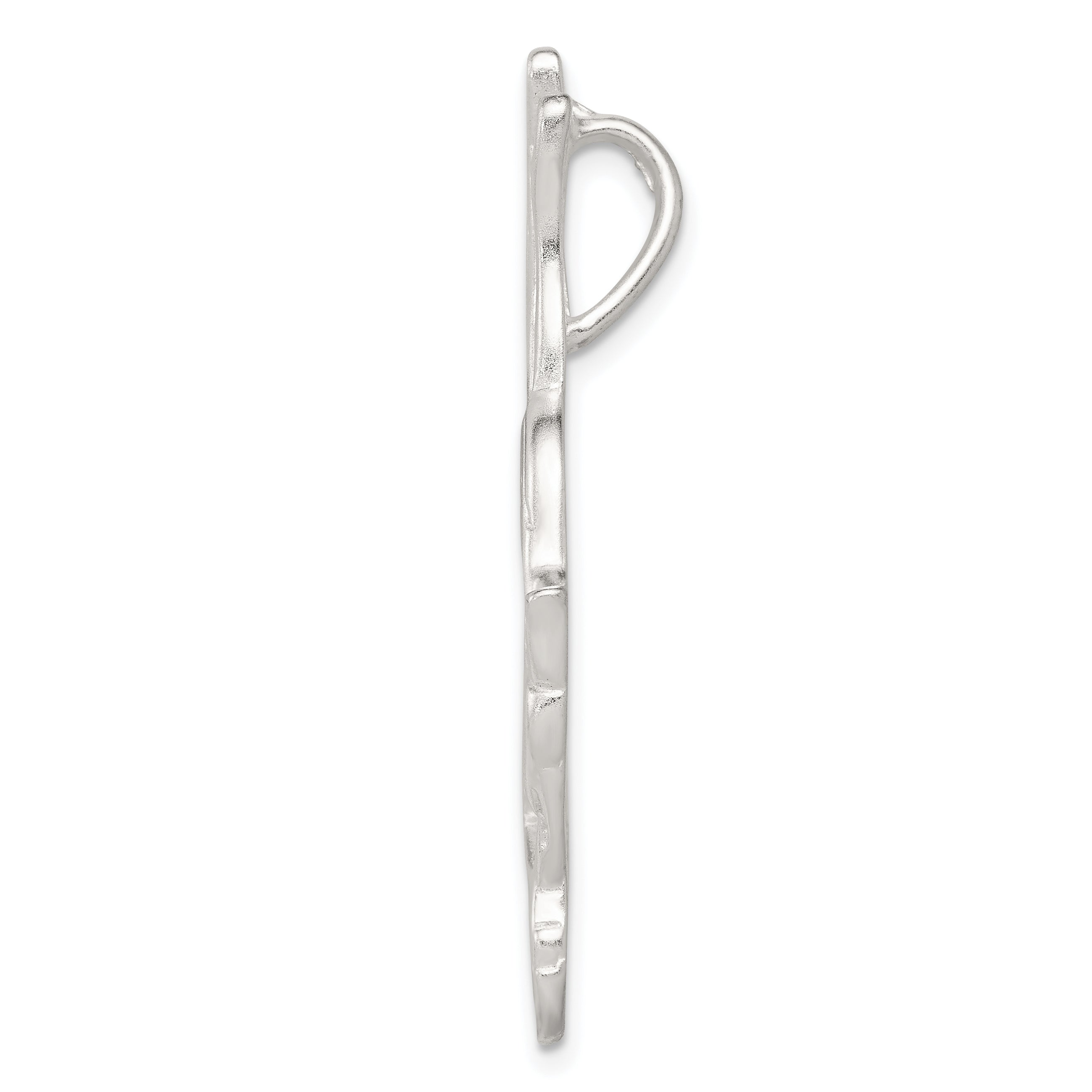 Sterling Silver 925 Hummingbird Charm with Anti-Tarnish Solid Cast Design Secondary image