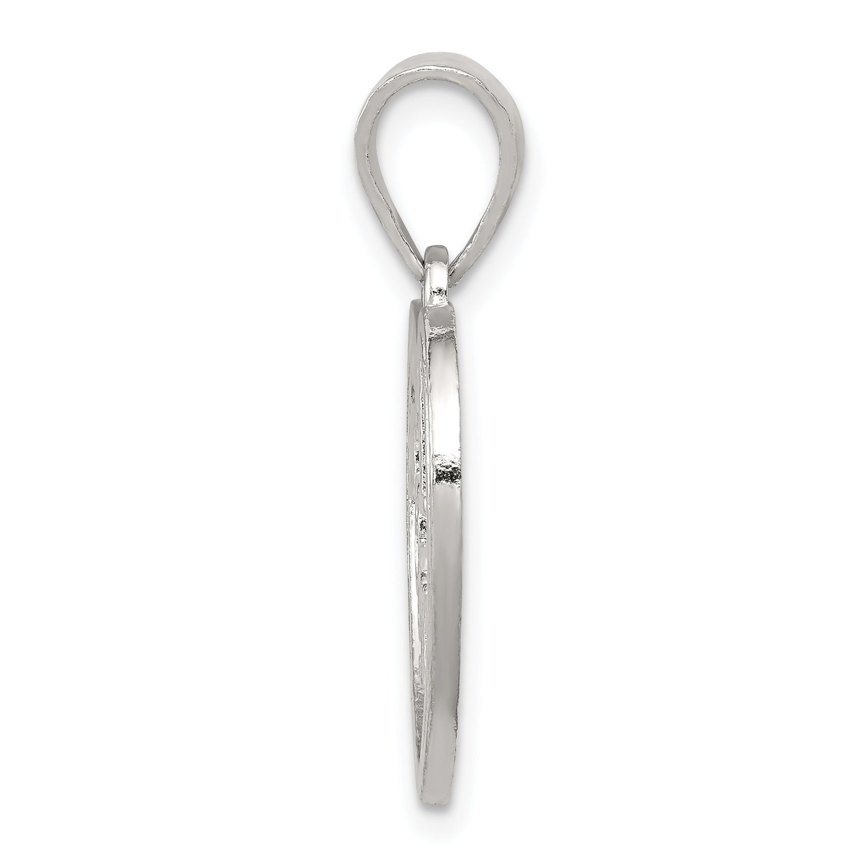 Sterling Silver # 1 Mom Charm Secondary image