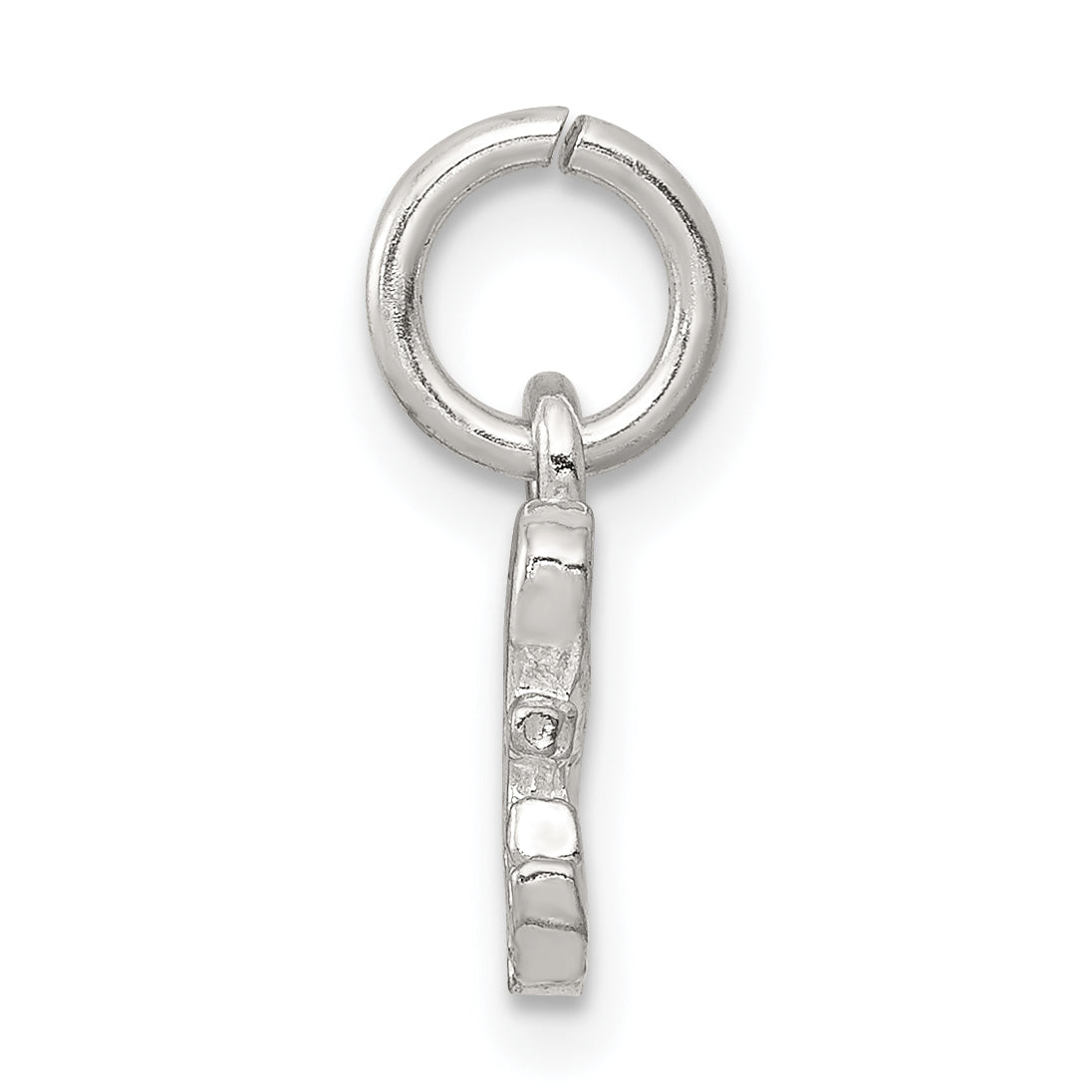 925 Sterling Silver Love Charm with Polished Finish and Anti-Tarnish Coating Secondary image
