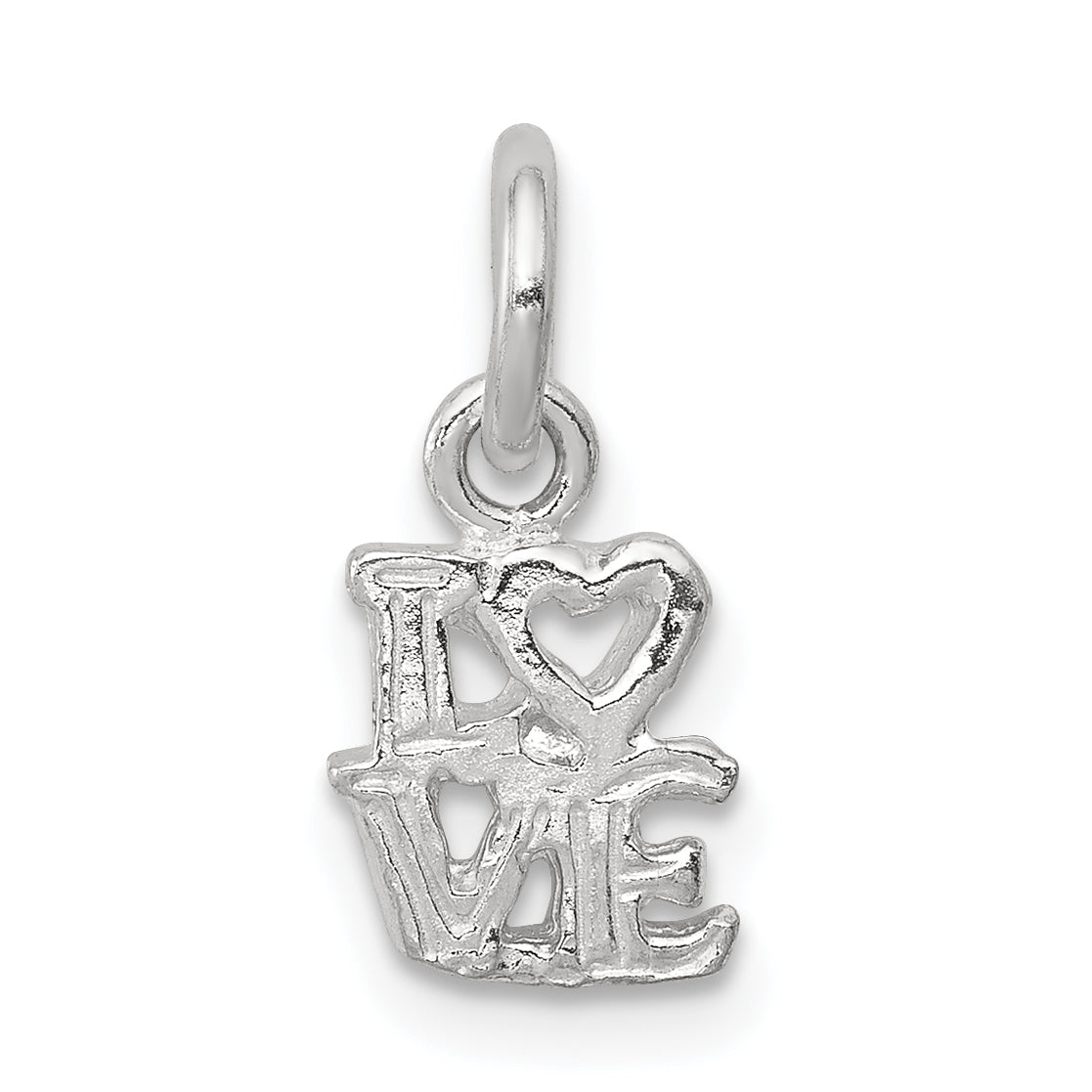 Sterling Silver Love Charm Main image