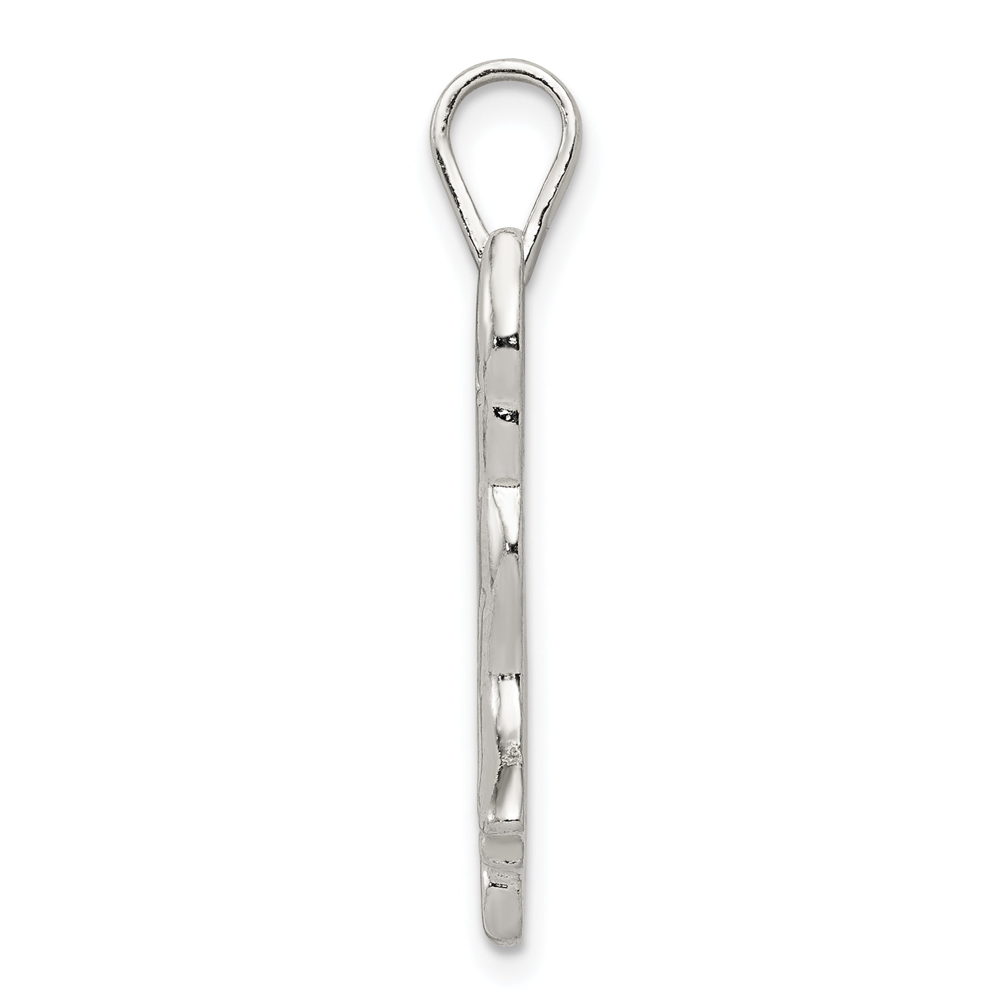 Sterling Silver 925 Cat Pendant with Anti-Tarnish Solid Design