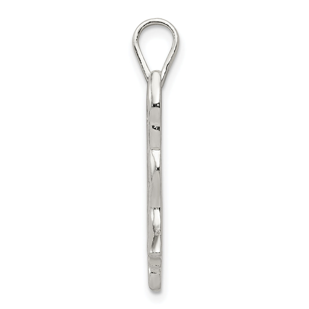 Sterling Silver 925 Cat Pendant with Anti-Tarnish Solid Design
