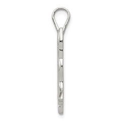 Sterling Silver 925 Cat Pendant with Anti-Tarnish Solid Design