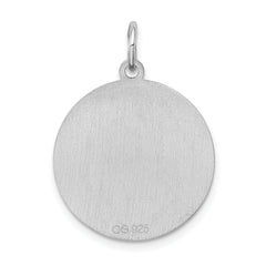 Sterling Silver 925 Rhodium-Plated Springer Spaniel Charm Engravable