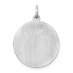 Sterling Silver 925 Yorkshire Terrier Charm Rhodium-Plated Engravable