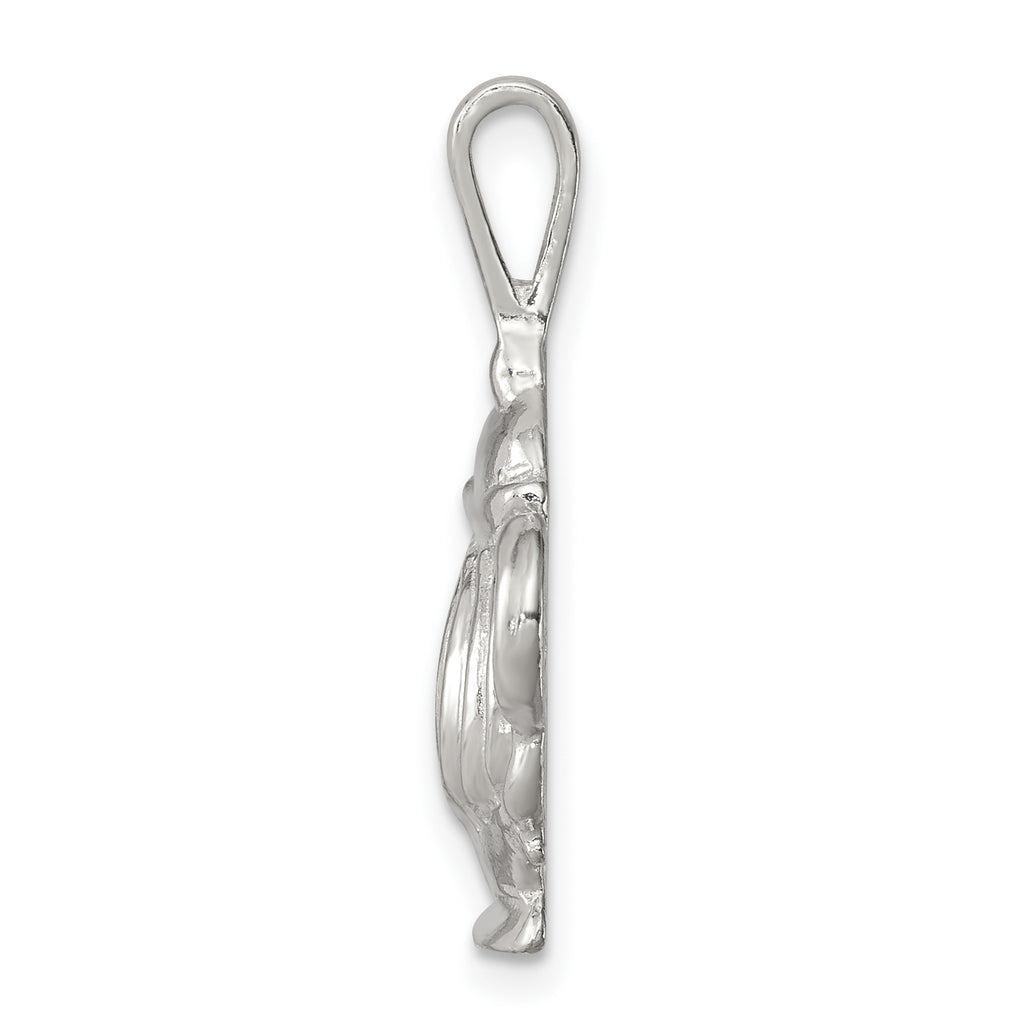 Sterling Silver 925 Teapot Charm with Polished Anti-Tarnish Finish