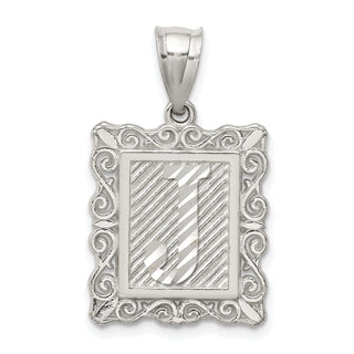 Initial Sterling Silver Pendants - Sophia Jewelers